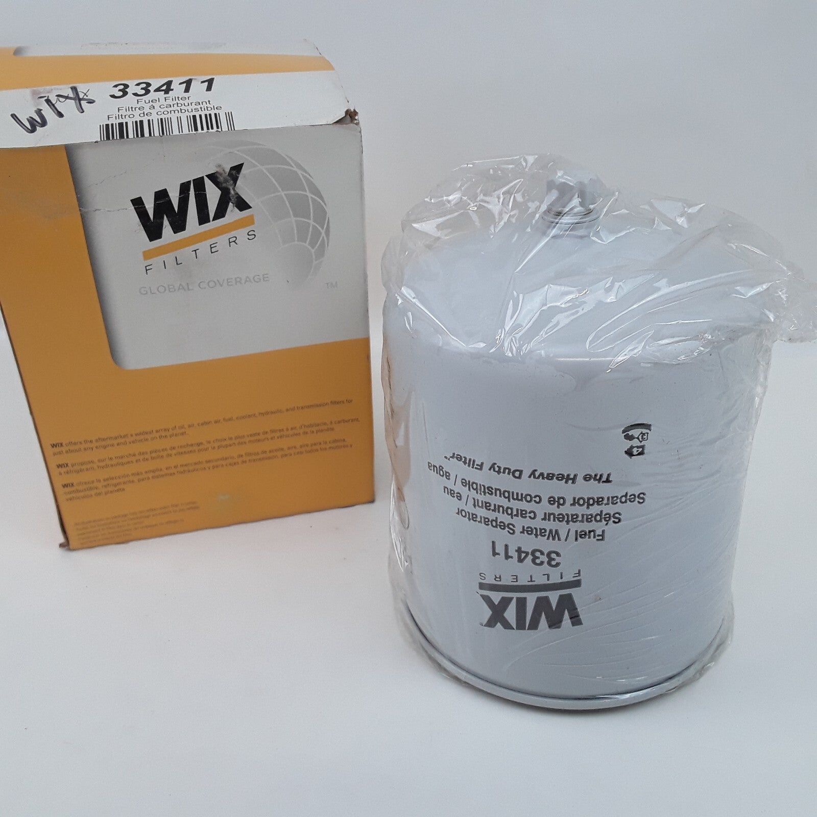 WIX 33411 Fuel Water Separator Filter Fits Blue Bird International Freightliner
