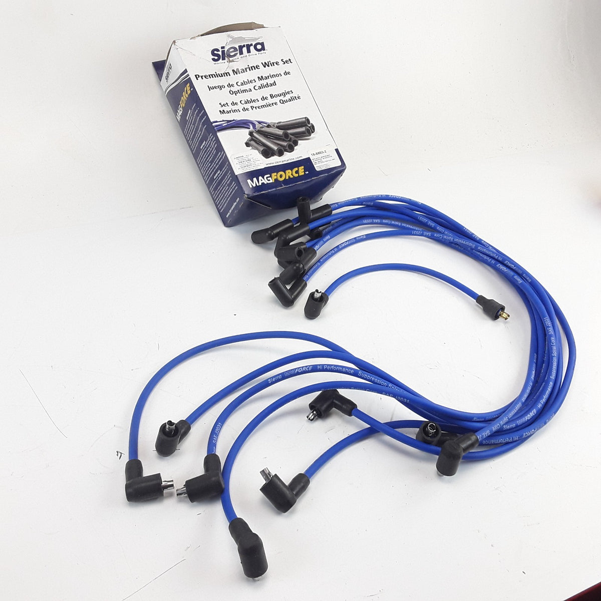 Sierra 18-8803-2 Spark Plug Wire Set Replaces 503752, 84-816761Q9, 84-816761A10