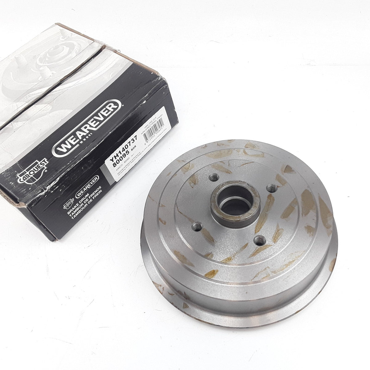 Wearever YH140737 Rear Brake Drum Fits Daewoo Lanos (1999 2000 2001 2002)