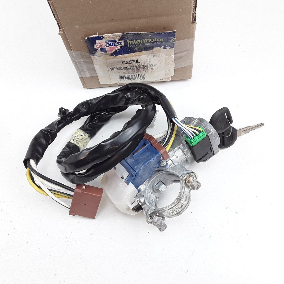 Ignition Switch With Lock Cylinder Fits Honda Accord Acura CL (1994 1995-1997)