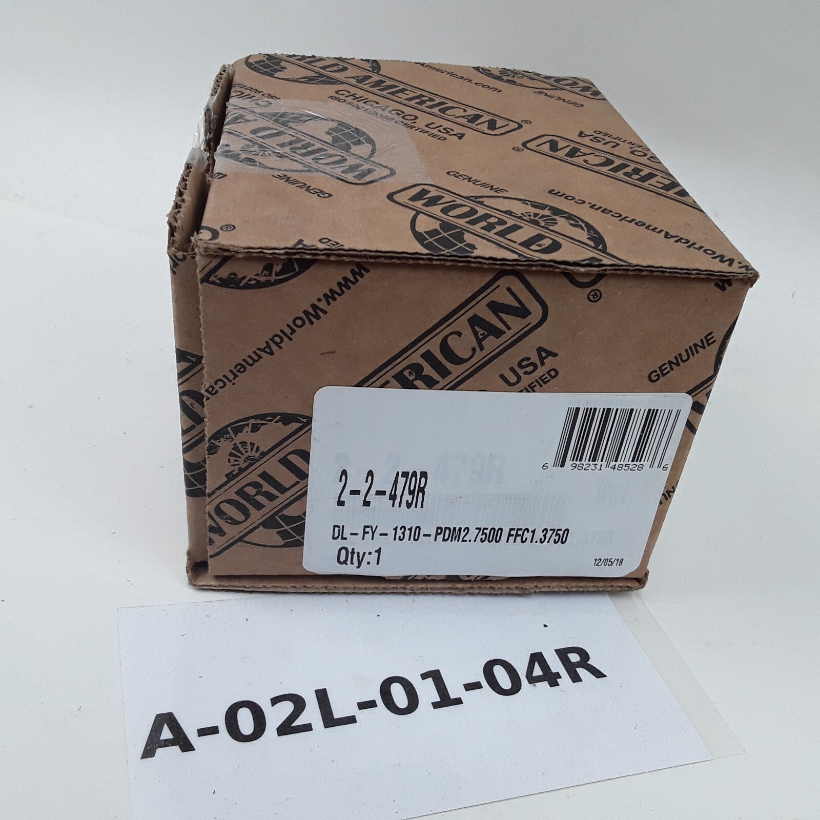 World American 2-2-479R - 1280/1310 Series Drive Shaft Flange Yoke 1.375" Spline