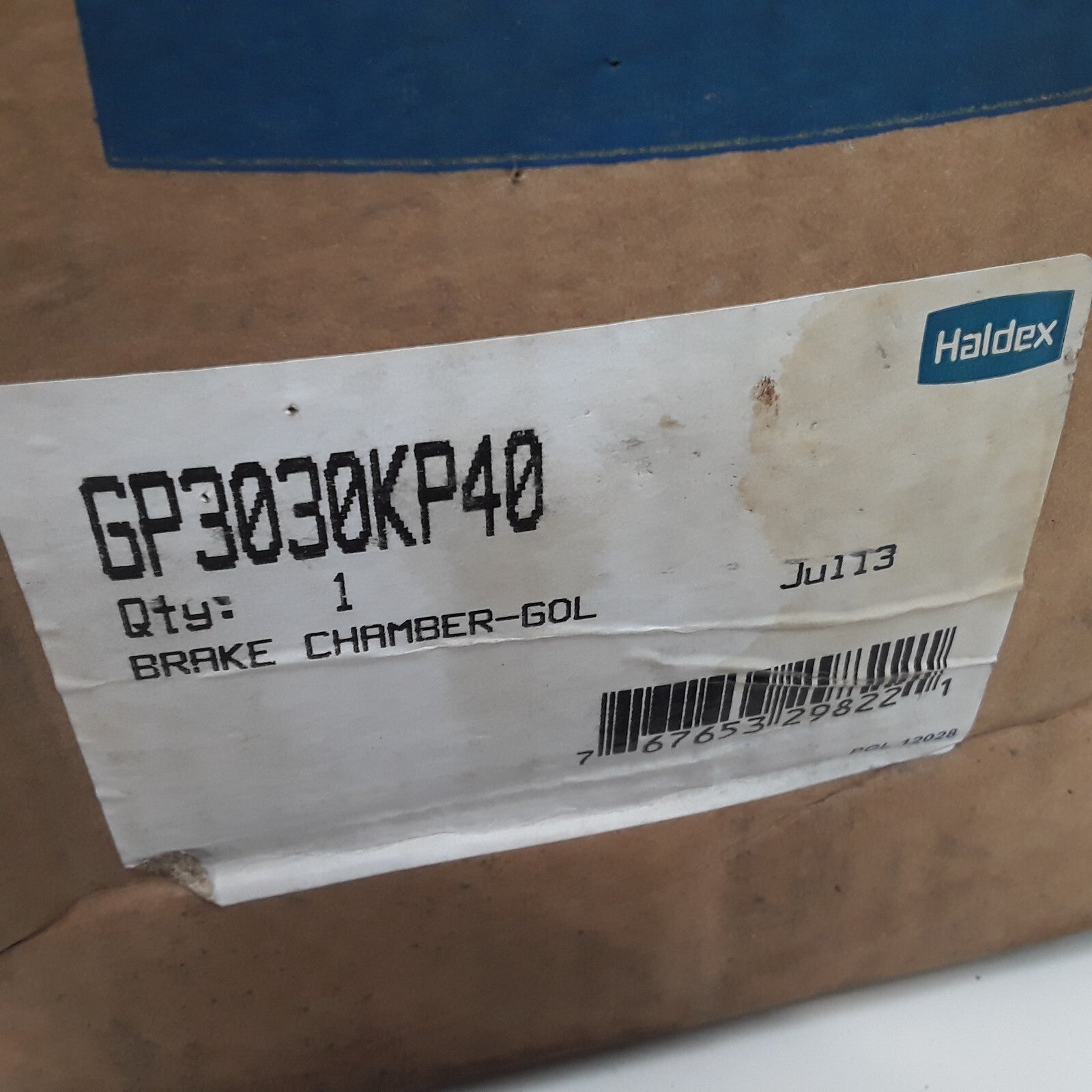 Haldex GP3030KP40 Truck Air Brake Spring Brake - DDPB Gold SS B:6.8"172mm