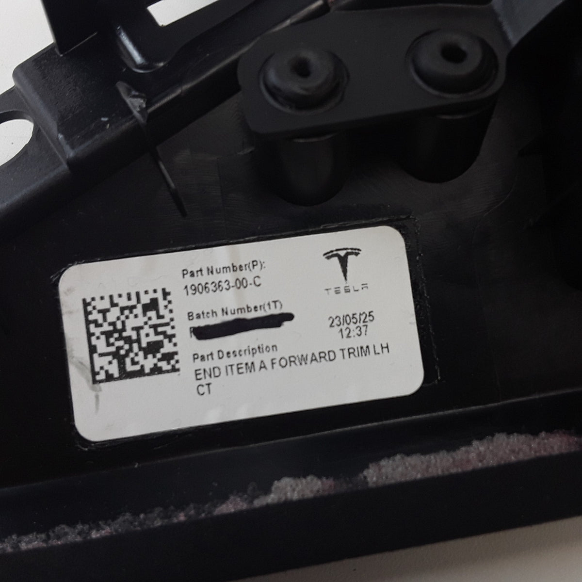 For Tesla Cybertruck 2024-2025 A-Pillar Forward Trim Left New OEM 1906363-00-C