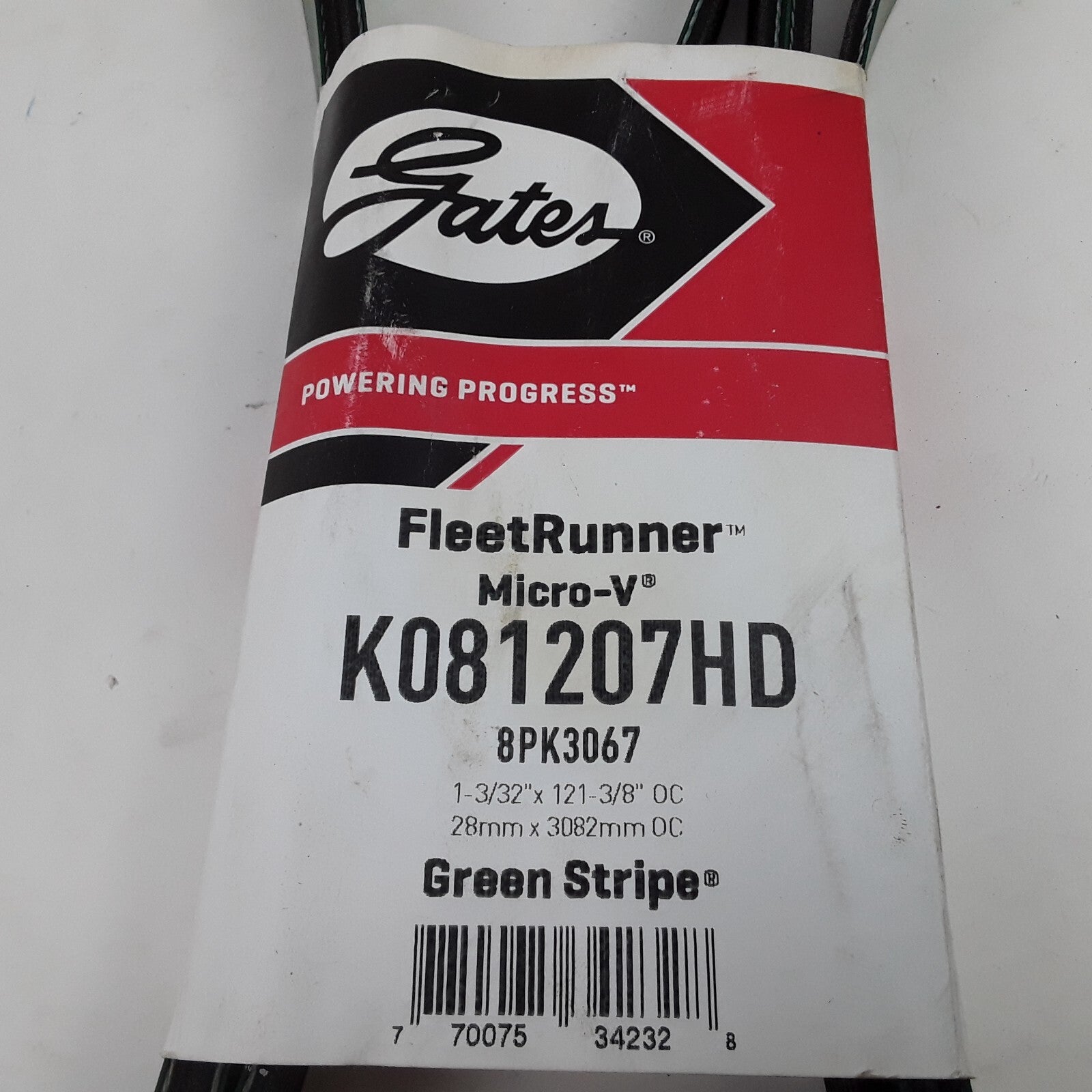FleetRunner Micro-V Serpentine Drive Belt Fits Ford E-350 Super Duty 2001-2003