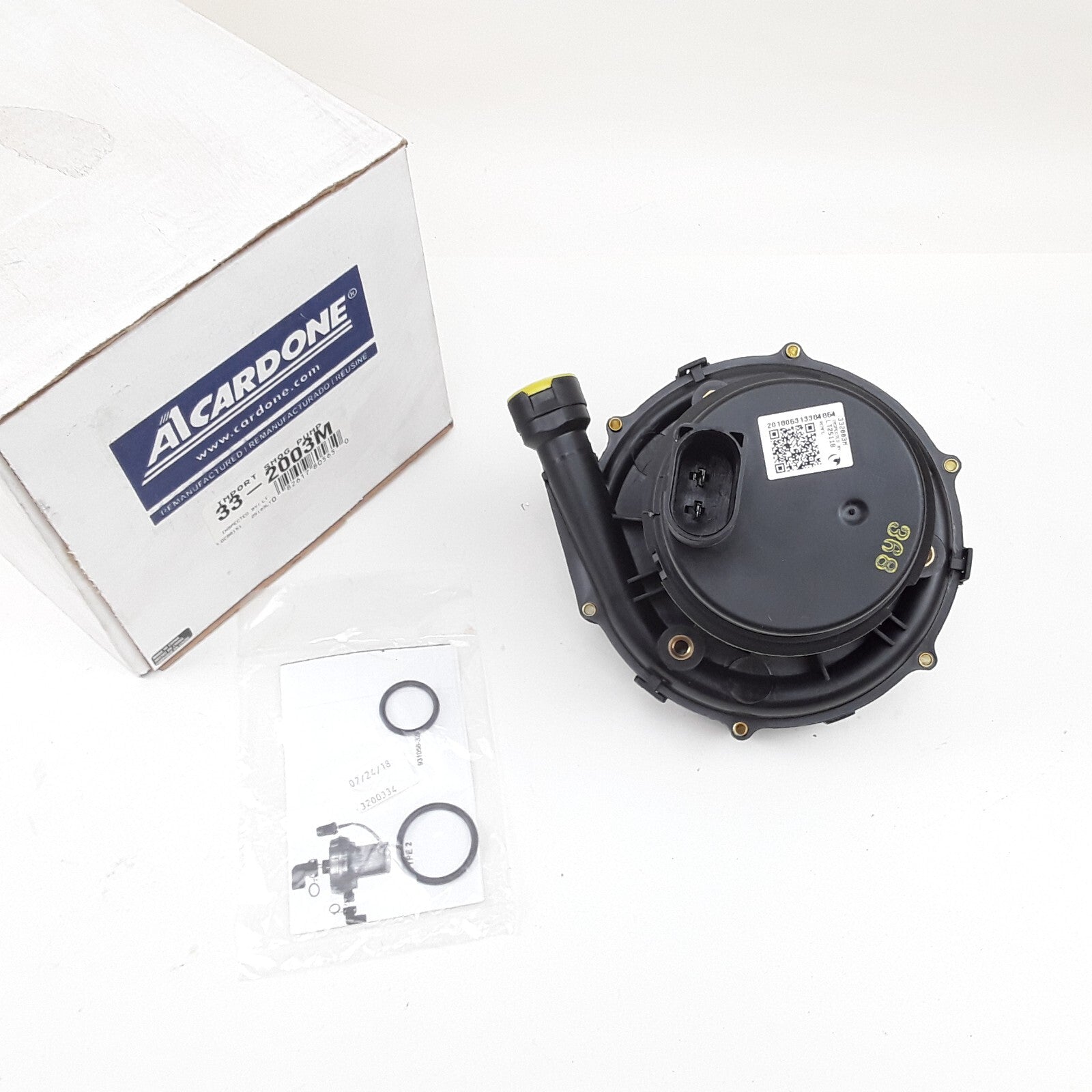 Cardone 33-2003M Black Smog Air Pump Assembly For Volkswagen Audi 1997-2012