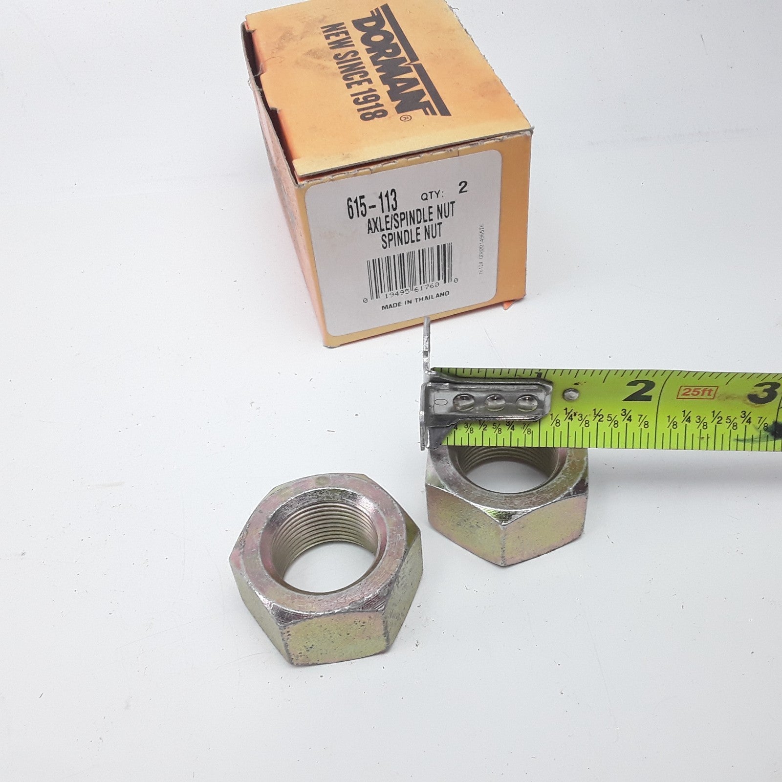 Dorman 615-113 Spindle Nut Fits Nissan Tsuru Axxess INFINITI J30 I30 (1985-2001)