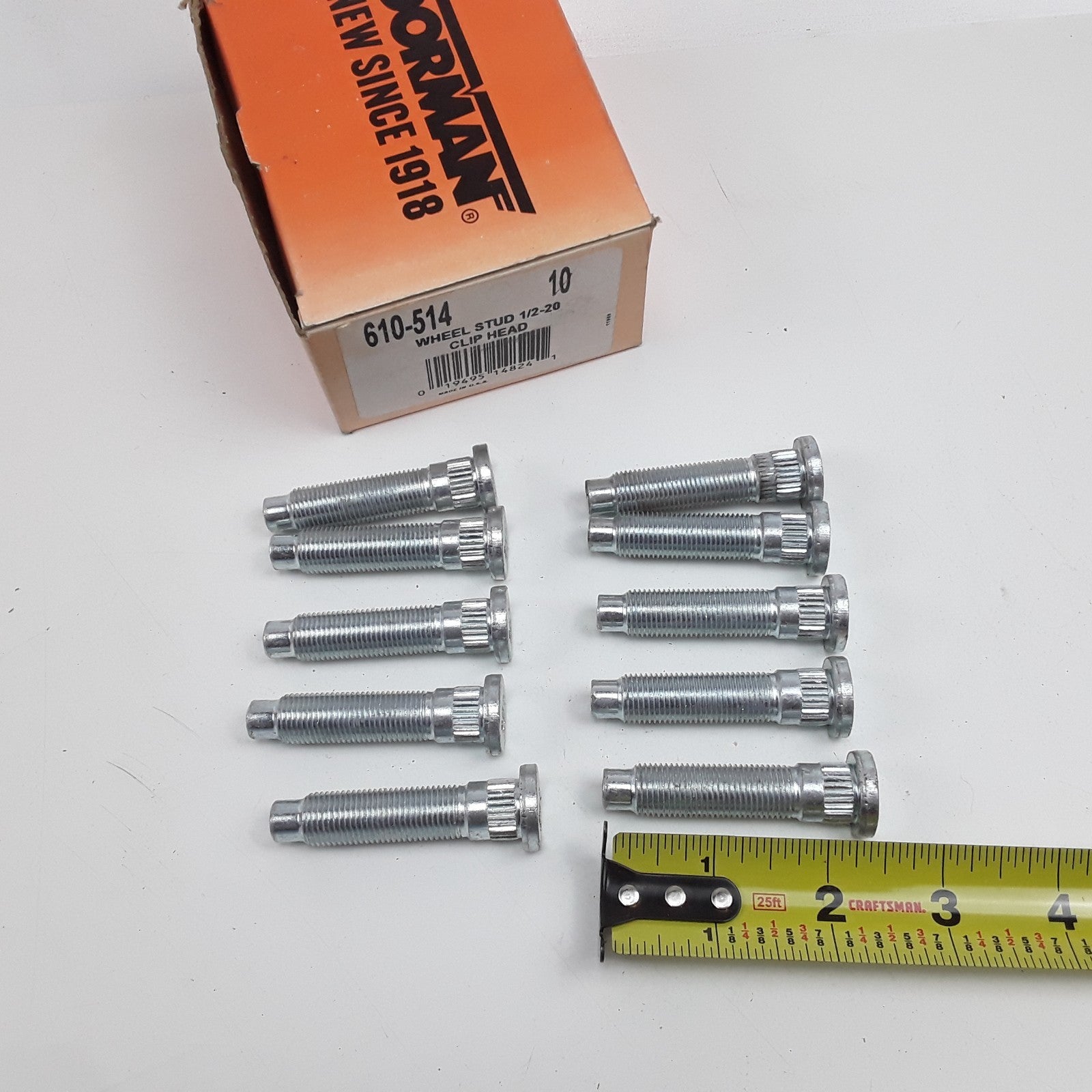 Wheel Stud With Clip Head 1/2-20 Fits Mercury Monterey Ford Freestar (2004-2007)