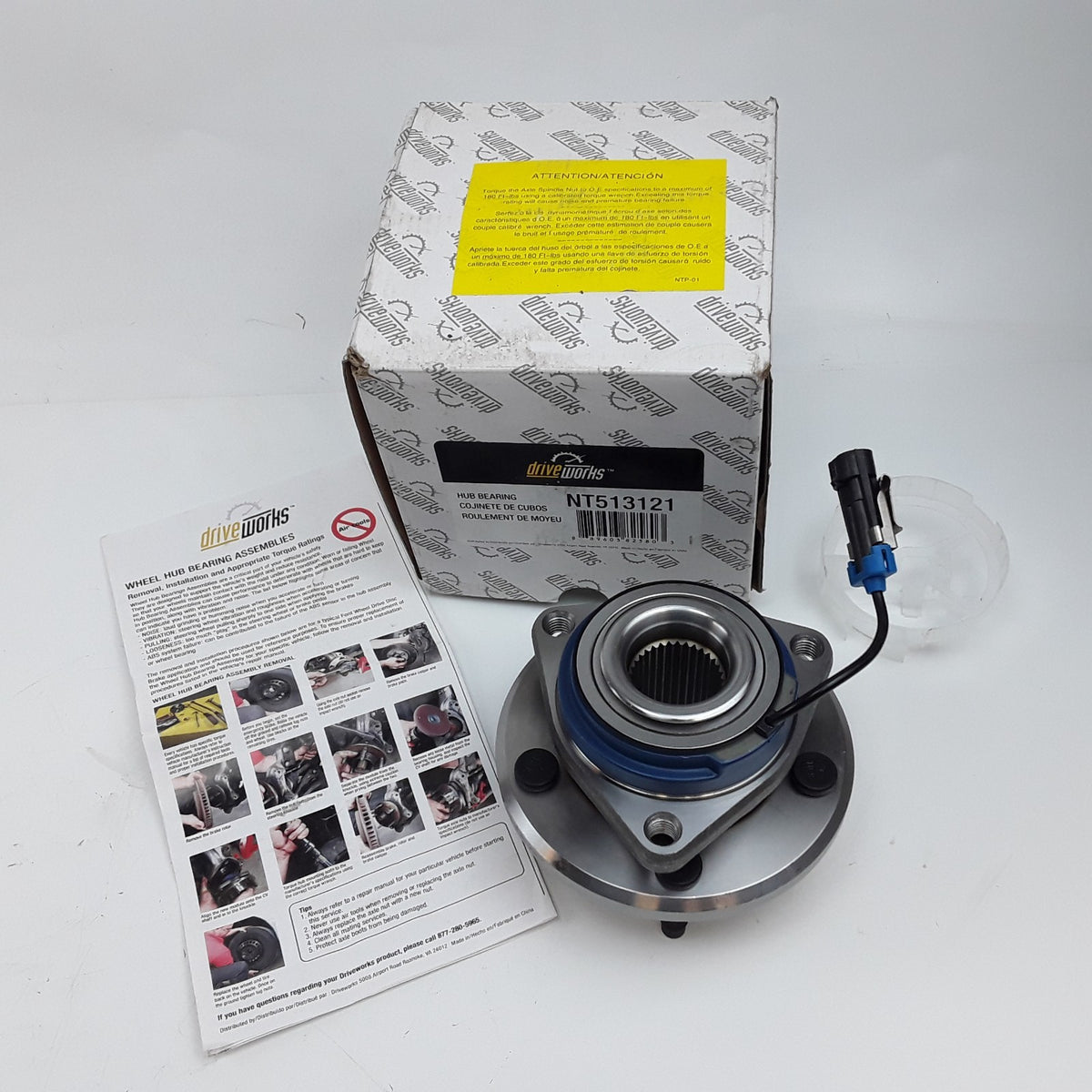 Wheel Bearing and Hub Fits Cadillac Chevrolet Buick Oldsmobile Pontiac 1997-2006