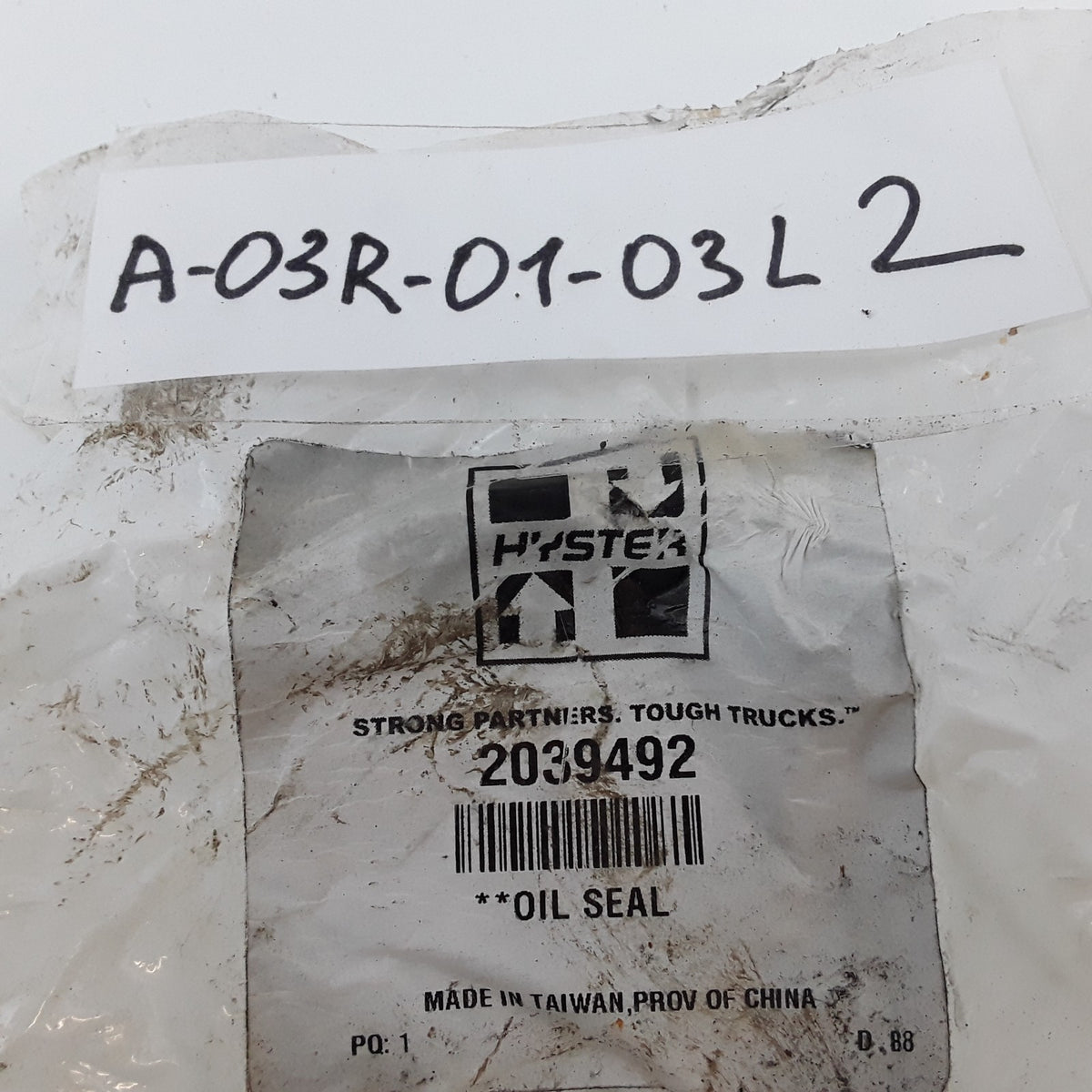 Oil Seal Fits Hyster S80FT H4.5FT6 H120FT S100FT S120FTPRS S100FTBCS Forklifts