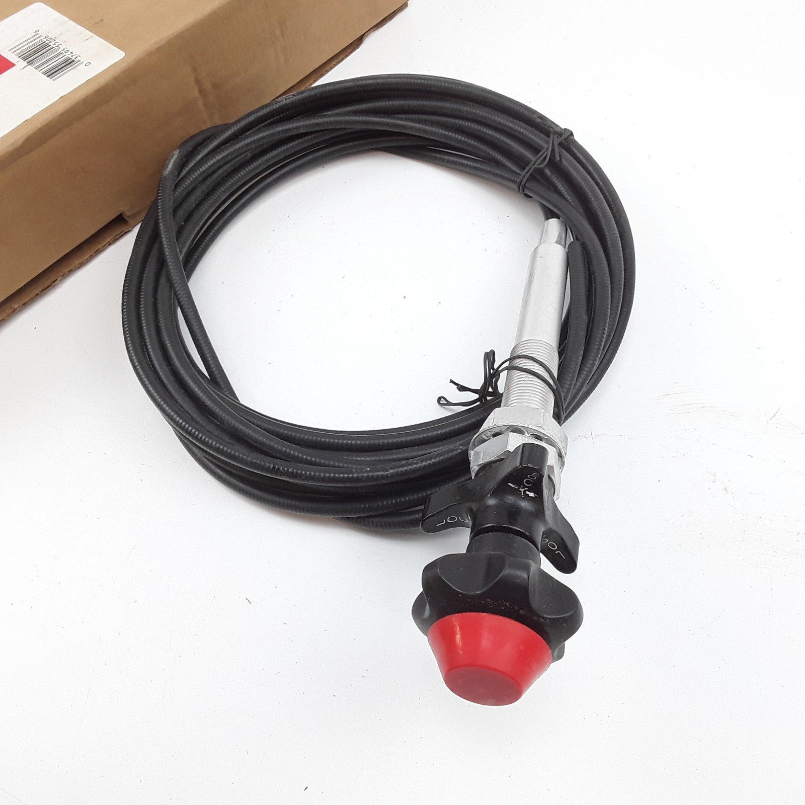Dorman 55206 Multi-Purpose Control Cables With 2 In Black Knob 25-Feet Length