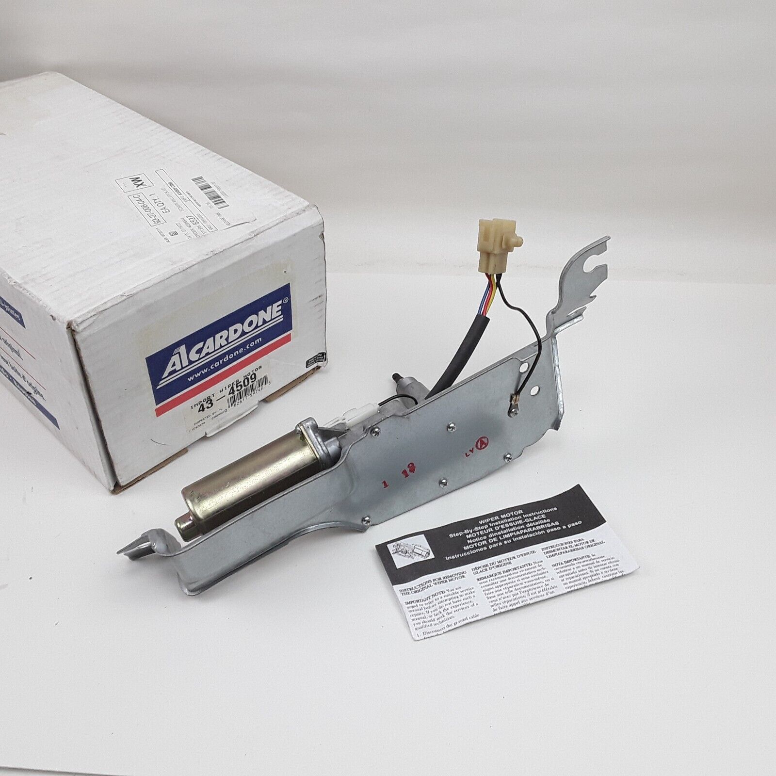 Cardone 43-4509 Windshield Wiper Motor Cast Aluminum Female For Subaru 2000-2004