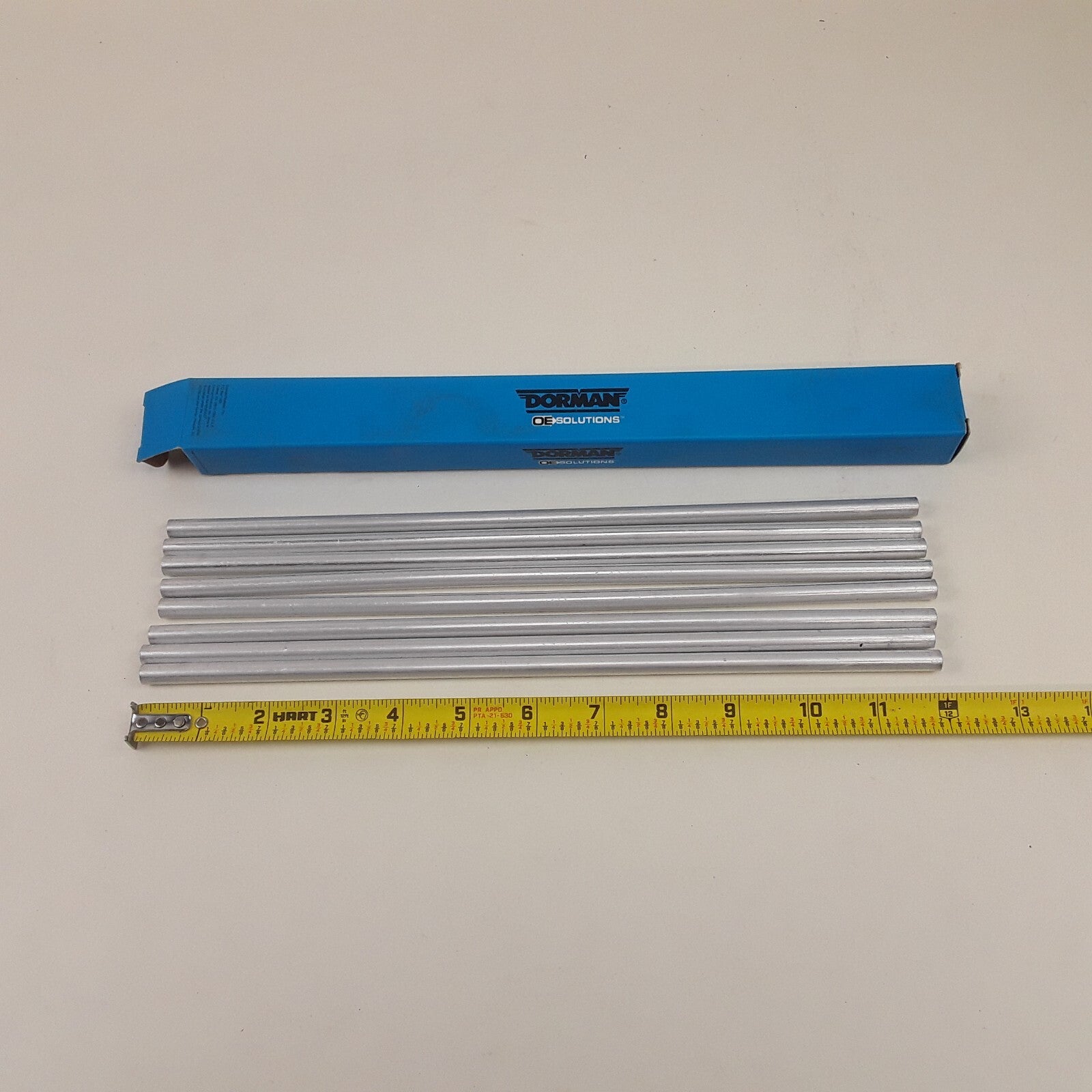 Dorman 800-631 12in Straight Aluminum Tubing 5/16In OD Contains 8 Sets