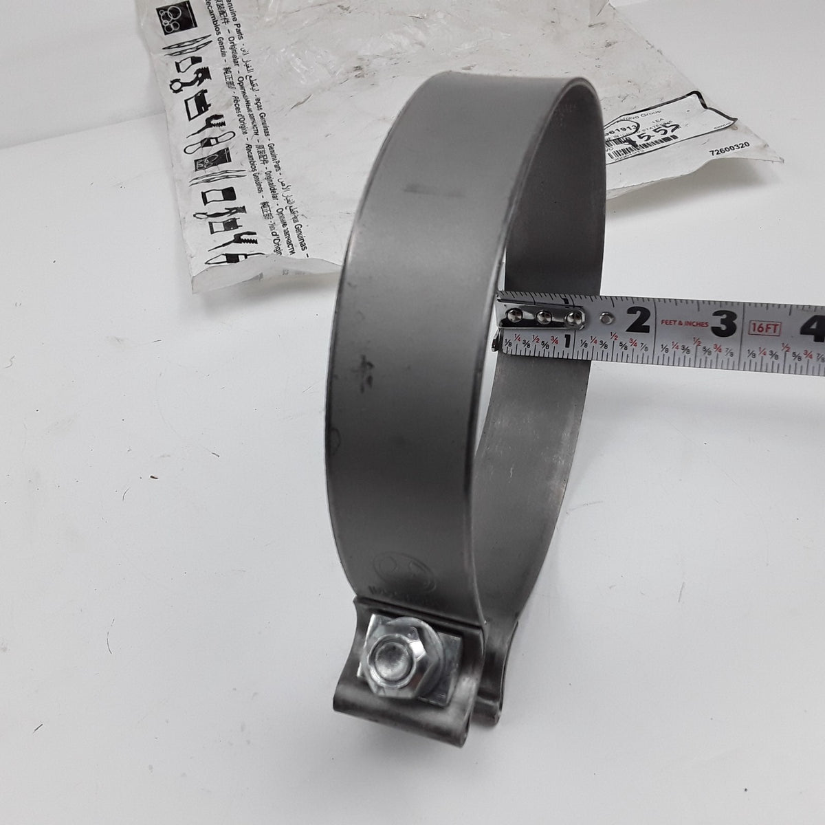 Volvo 20961913 Exhaust Hose Clamp Assembly Fits Mack Volvo Trucks