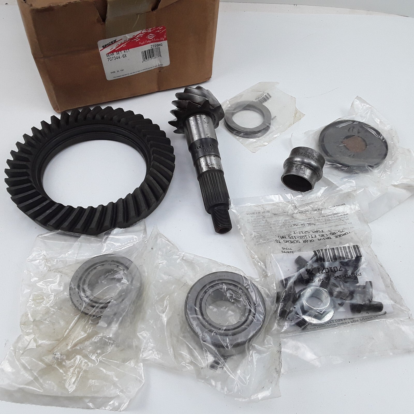 Dana 707344-6X Gear Set Kit Fits Jeep TJ Wrangler (1997 1998 1999 2000 2001)
