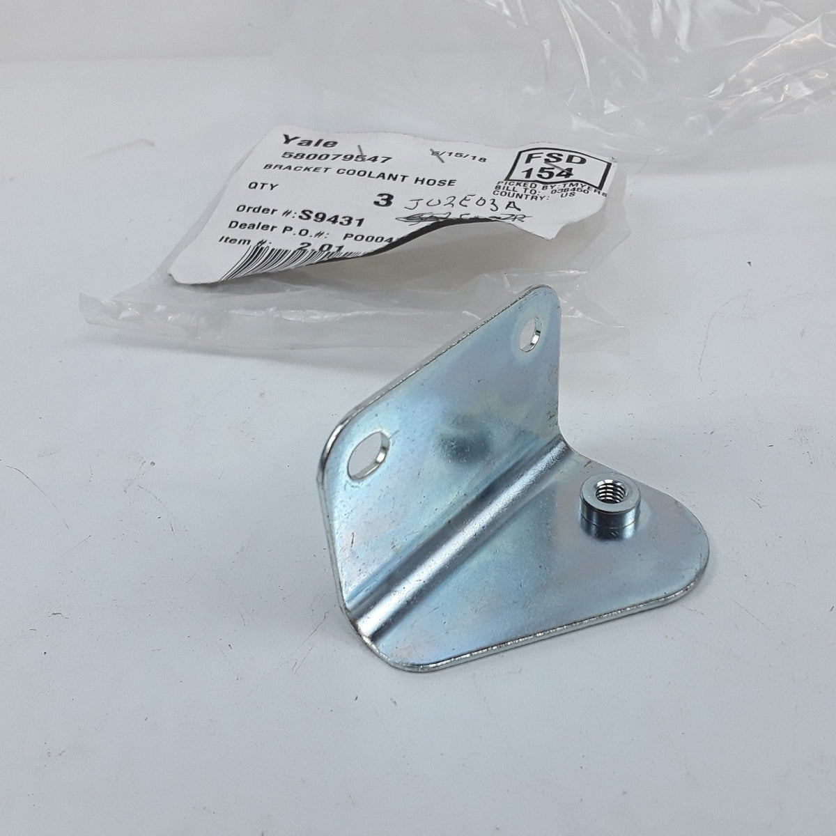 Coolant Hose Bracket Retainer By Yale Forklift Parts 580079547