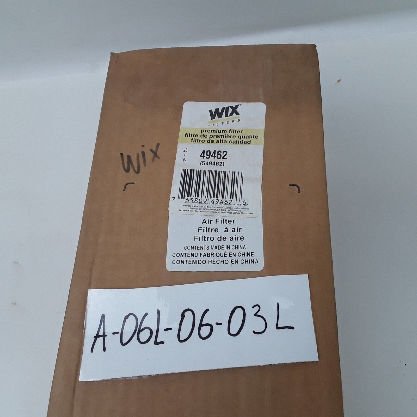 Wix 49462 Heavy Duty High Performance Engine Air Filter For Trucks & Equipment