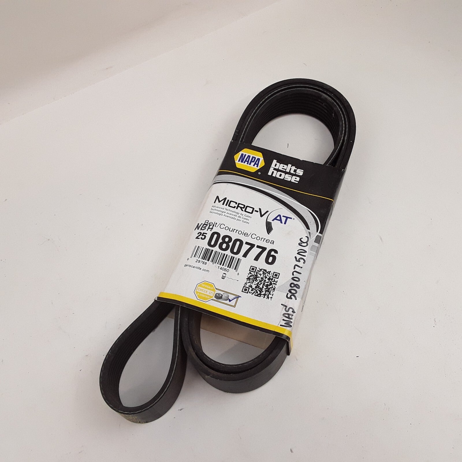 Micro-V Serpentine Drive Belt Fits Peterbilt 357 2000-02 Thomas Saf-T-Liner 2005