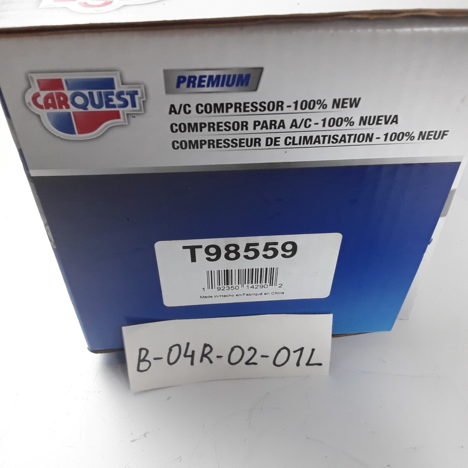 Carquest Premium T98559 A/C Compressor Assembly Fits Honda Fit (2007-2008)