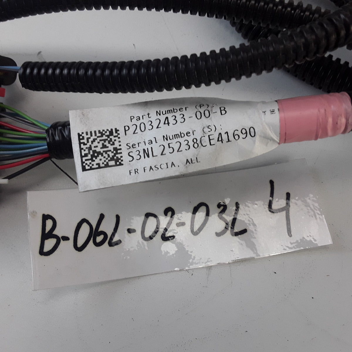 For Tesla Model X Front Fascia Parking Sensor Wiring Harness 2032433-00-B OEM