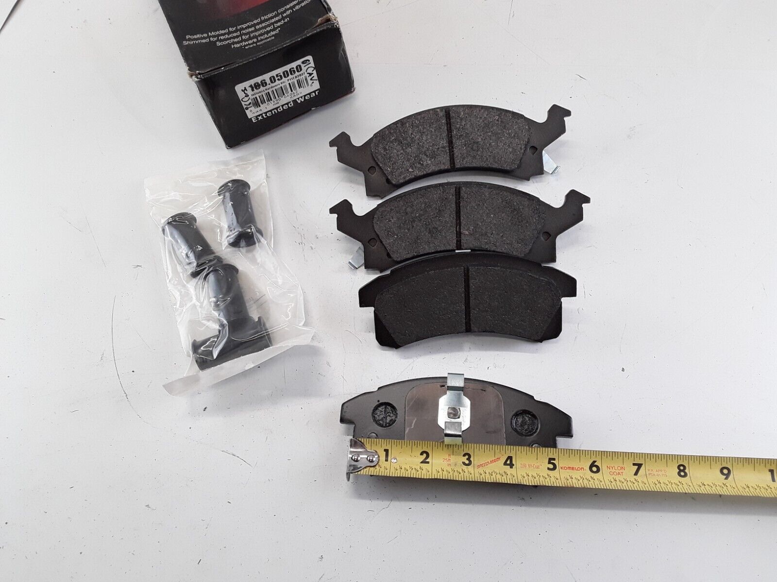 Front Disc Brake Pad Set Extended Wear Semi-Metallic Centric 106.05060 - HotCarParts