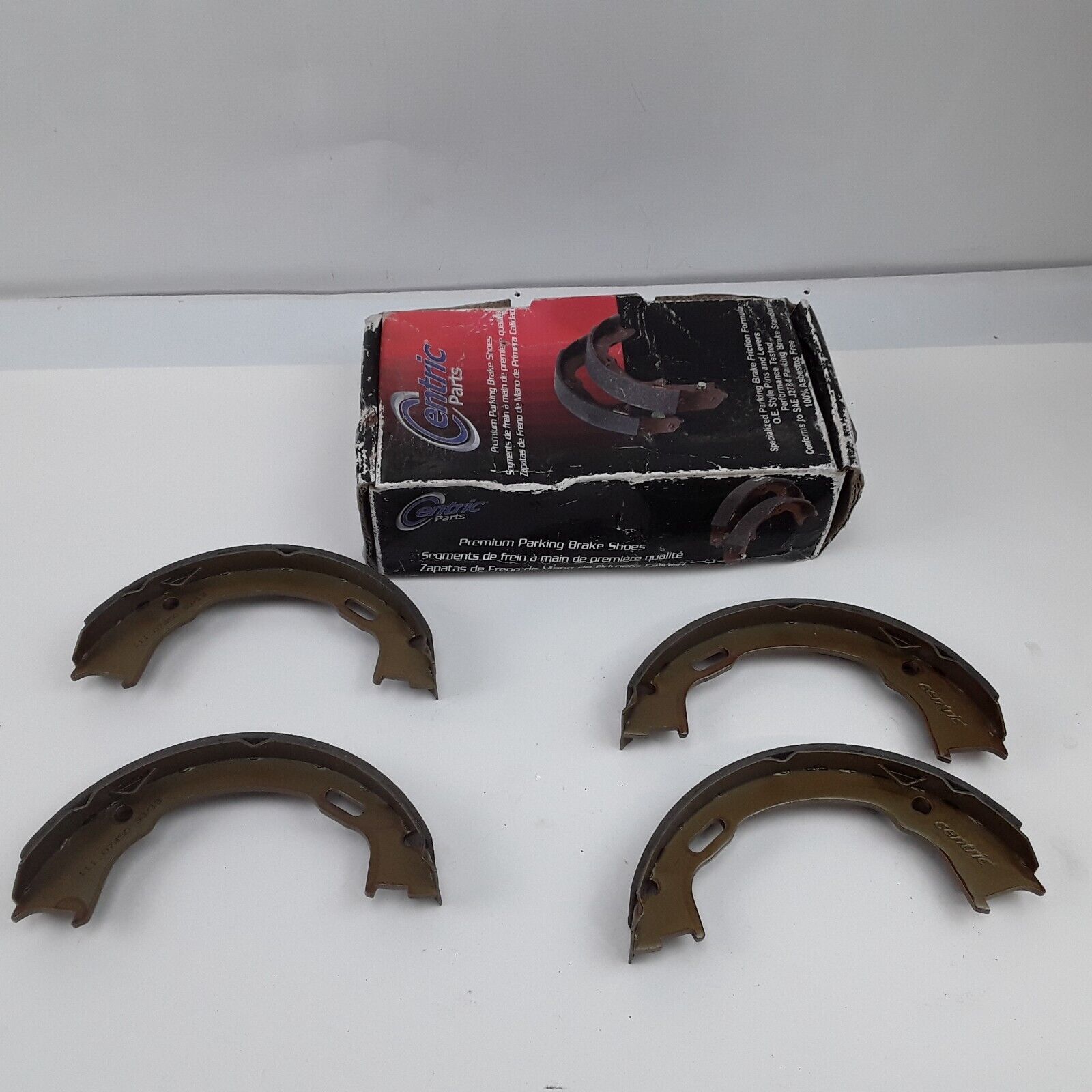 Centric Parts 111.07450 Rear Parking Brake Shoe for Ford, Jeep, Mercury 1993-07