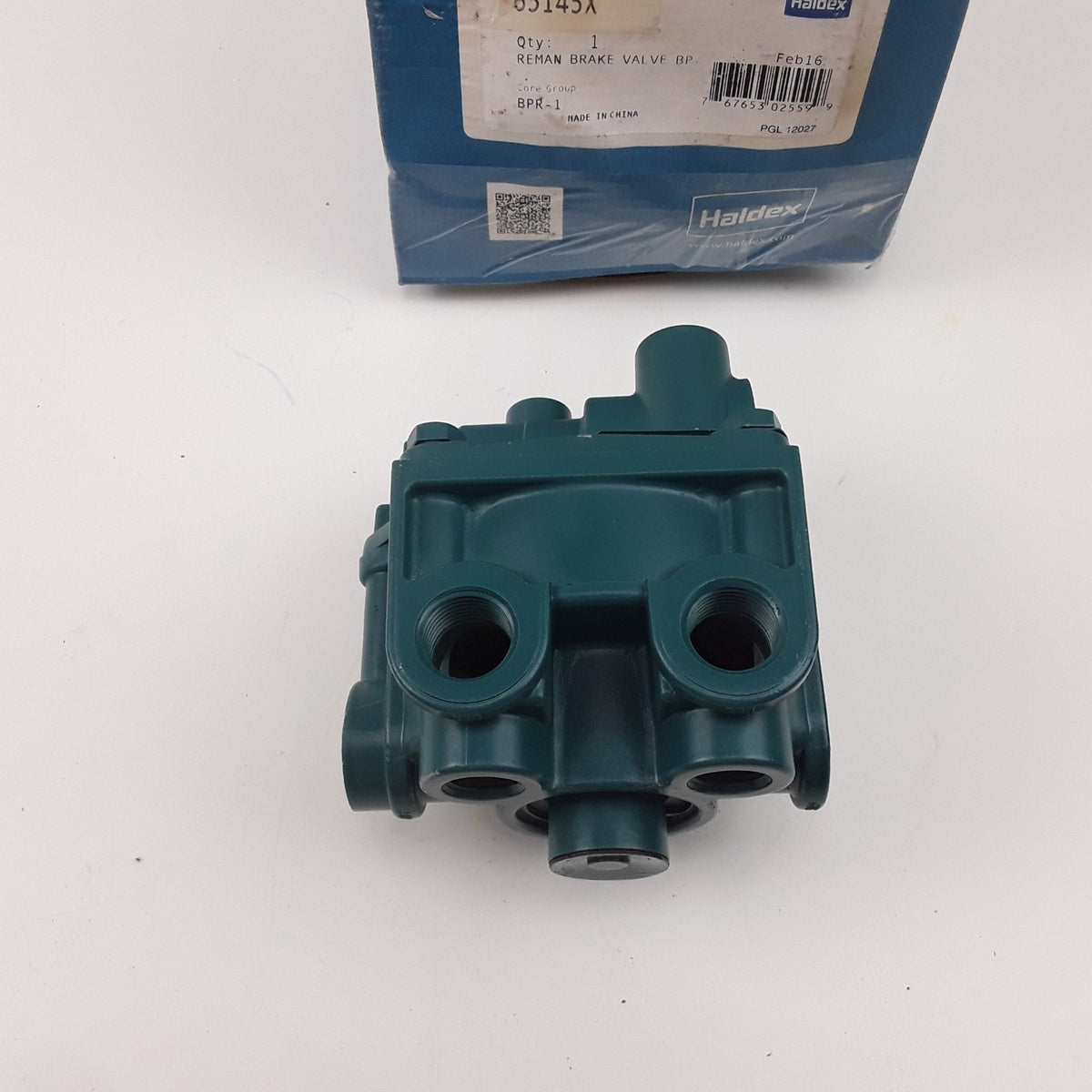 Haldex 65145X - Air Brake Relay Valve 4-Port Delivery, Core Group BPR-1