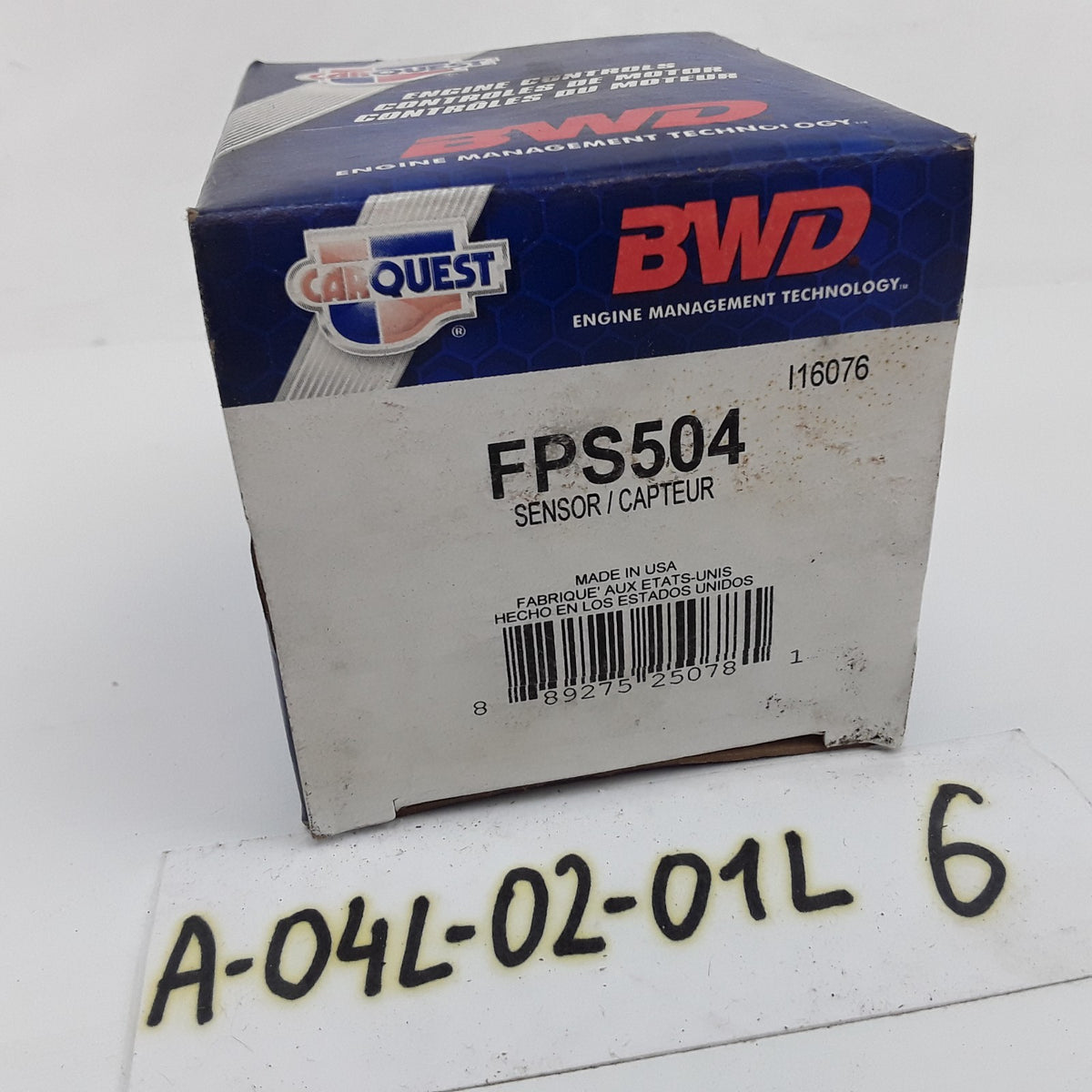 Fuel Pressure Sensor Fits Ford Focus (2000 2001 2002 2003 2004) BWD FPS504
