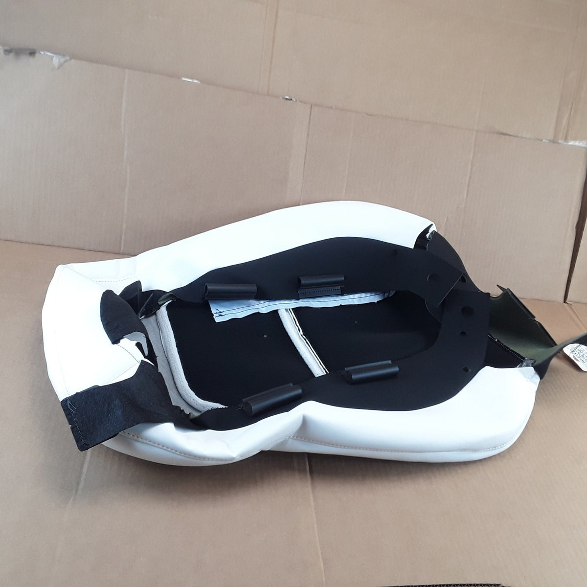 2020-2024 Tesla Model Y Front Seat Back Cover Right Hand White OEM 2048707-02-C