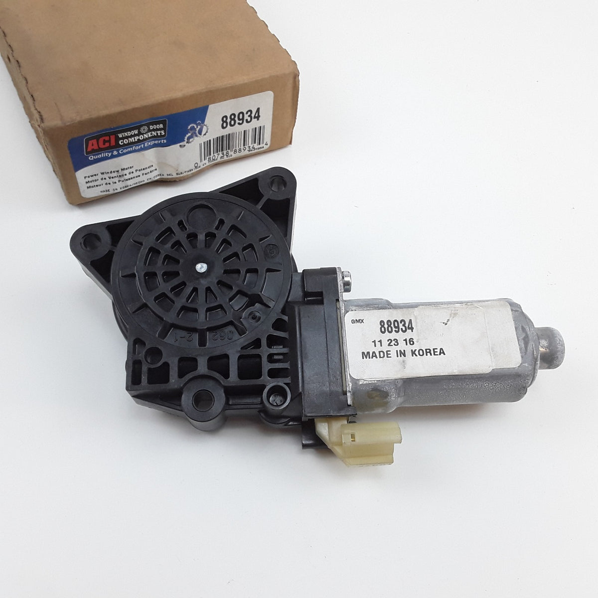 ACI 88934 Rear Left Power Window Motor Fits Hyundai Veracruz Elantra (2007-2012)