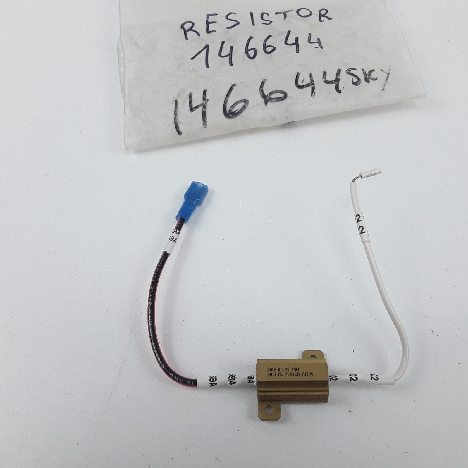 Skyjack 146644 Resistor Prop Speed 30 Ohms For Scissor Lifts Boom Lifts M1326