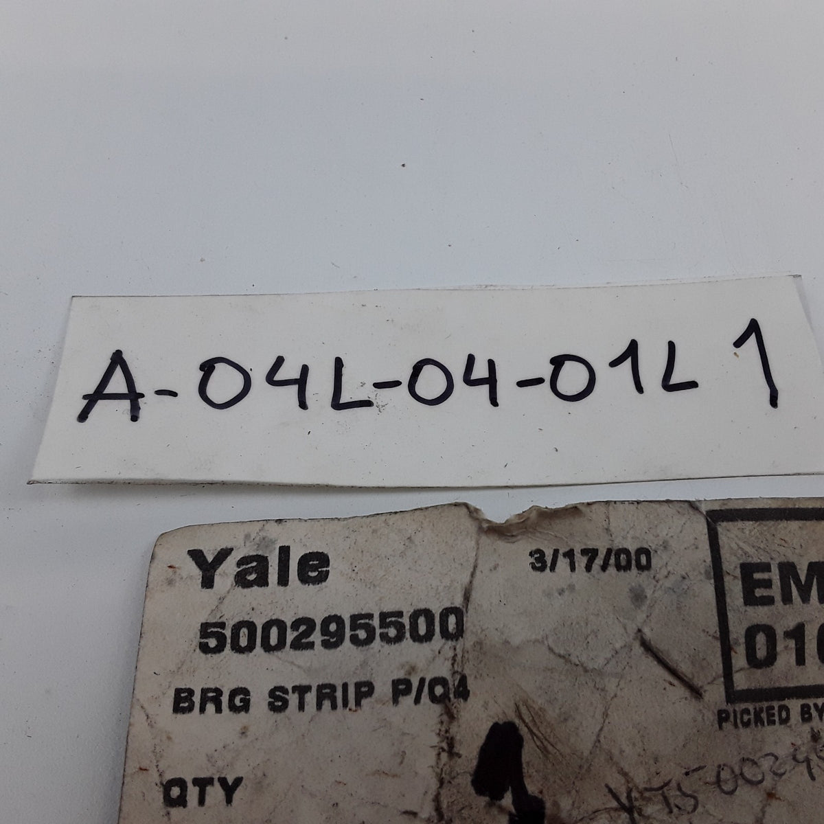Yale 500295500 Aftermarket Bearing Wear Strip Heavy Duty For Yale Forklifts