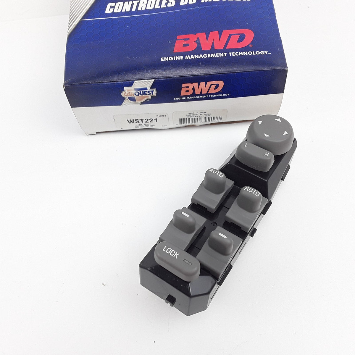 Front Left Power Window Switch Fits Pontiac Bonneville (2000 2001 2002 2003)
