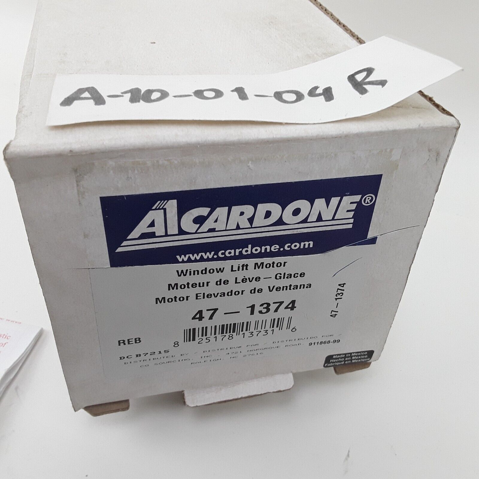 Cardone 47-1374 Rear Left Through Hole Power Window Motor For Nissan 2004-2011