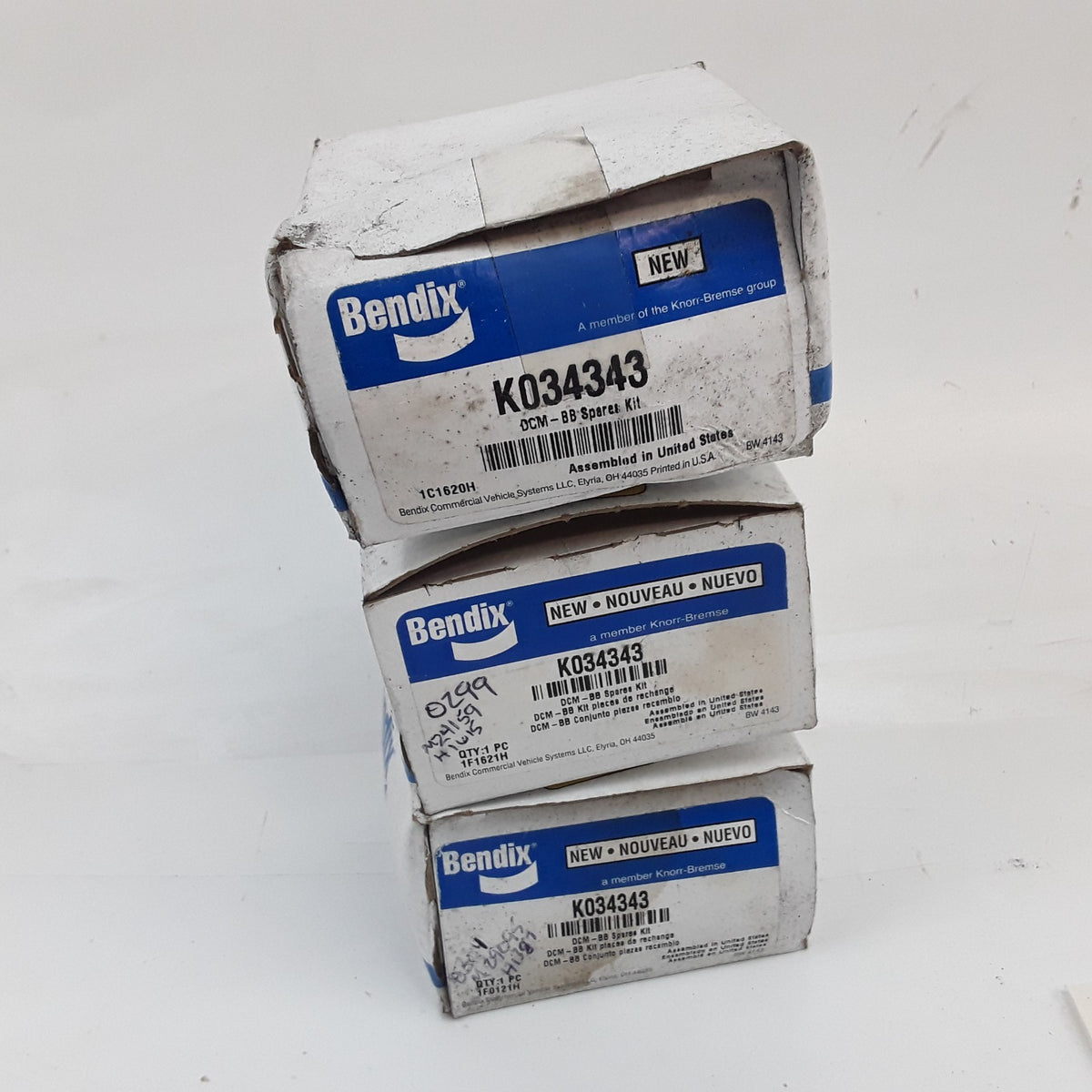 Bendix K034343 Horn Brush Contact Kit School Bus 10006555 10015829