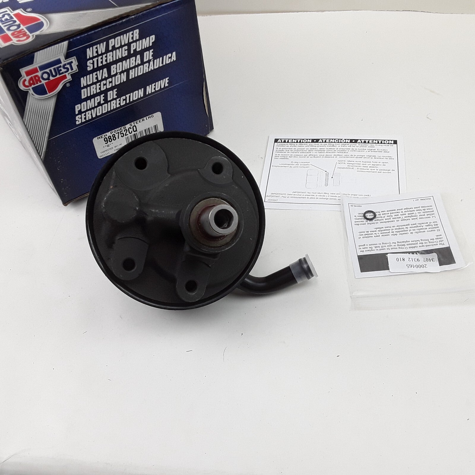 NEW Power Steering Pump Fits Plymouth Chrysler Dodge 1996-2000 Carquest 988752CQ