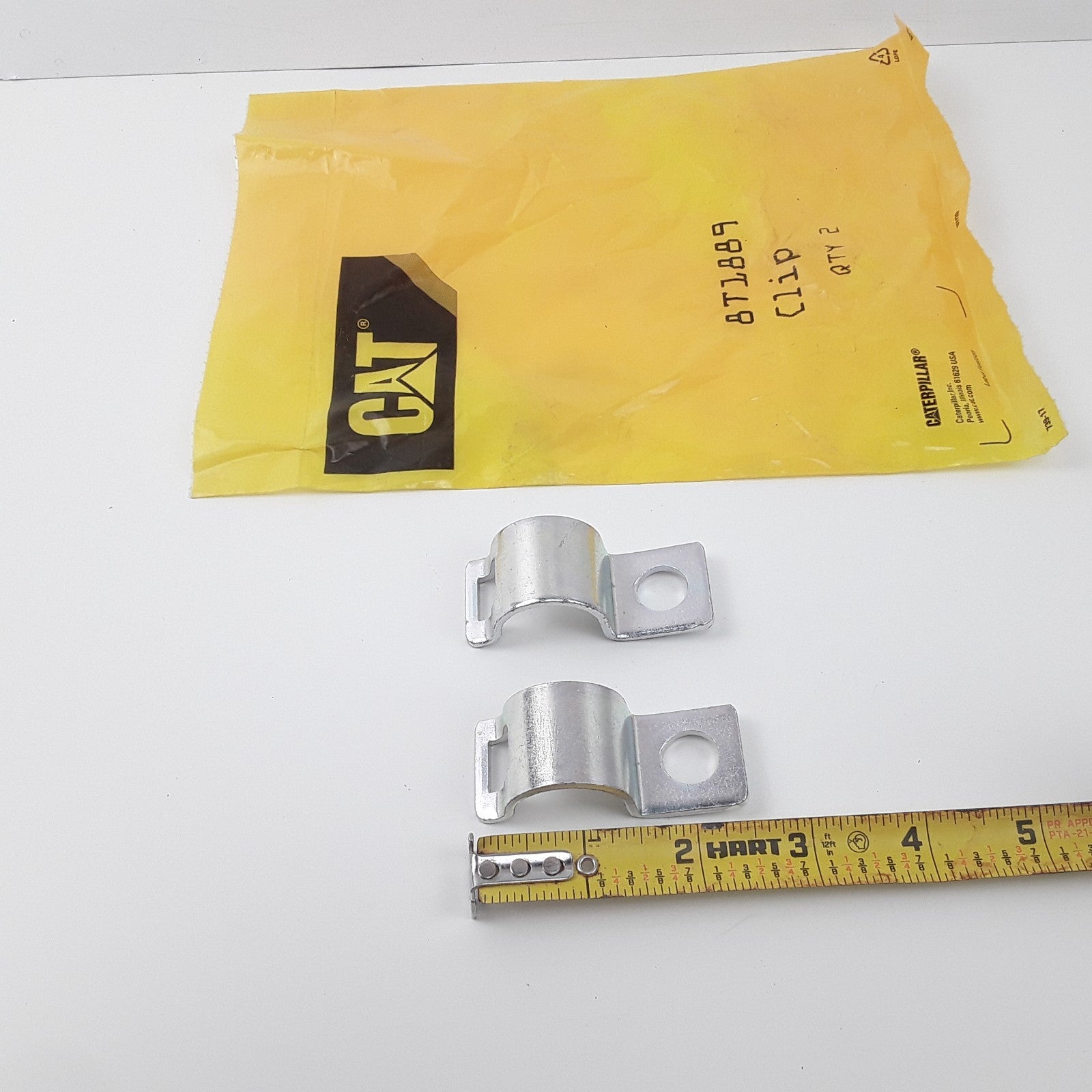 Caterpillar 8T1889 Clip Heavy Duty 2 Pieces