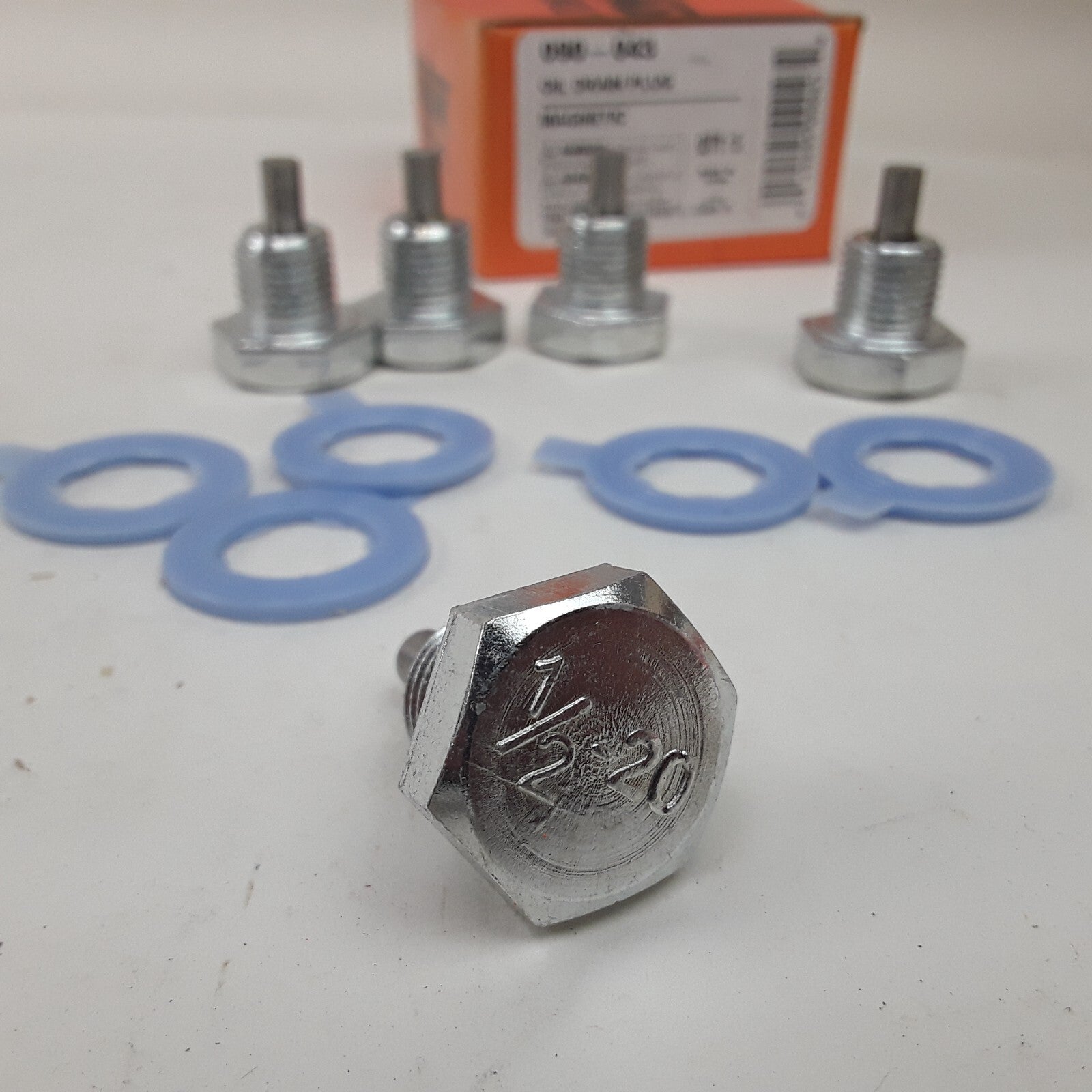 Engine Magnetic Oil Drain Plug 1/2-20 Head Size 3/4 in Fits GMC Ford Cadillac