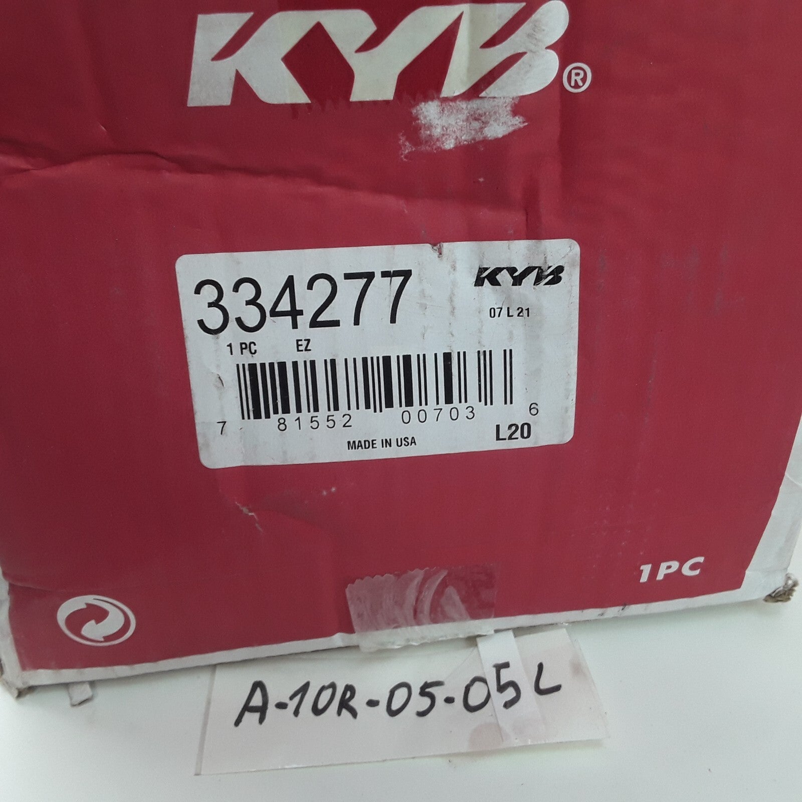 KYB 334277 Front Right Suspension Strut Assembly Fits Toyota Celica 2000-2005