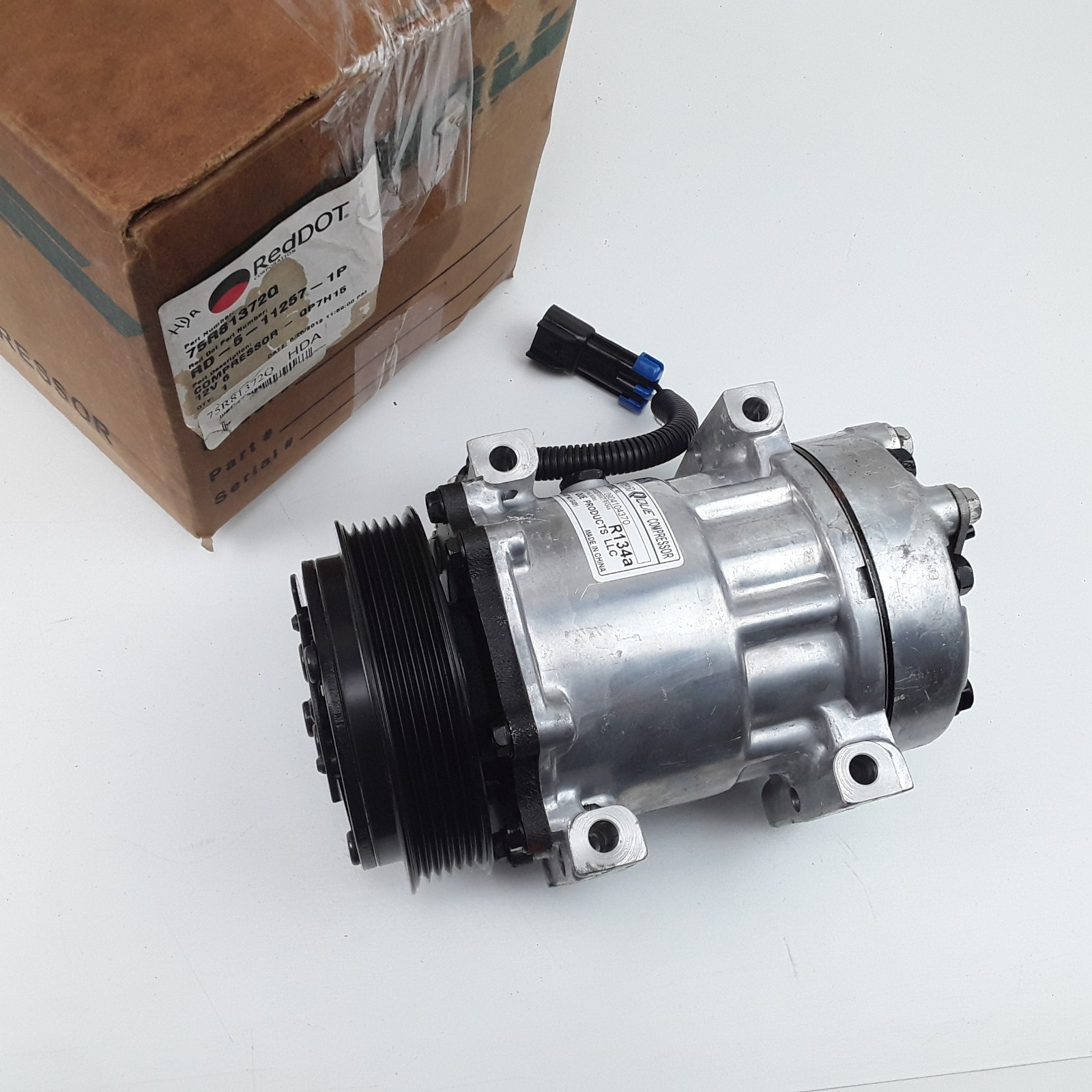 Red Dot 75R81372Q Compressor-QP7H15D Q4891 Fits Volvo VN VHD VNL VNM 2002-2016