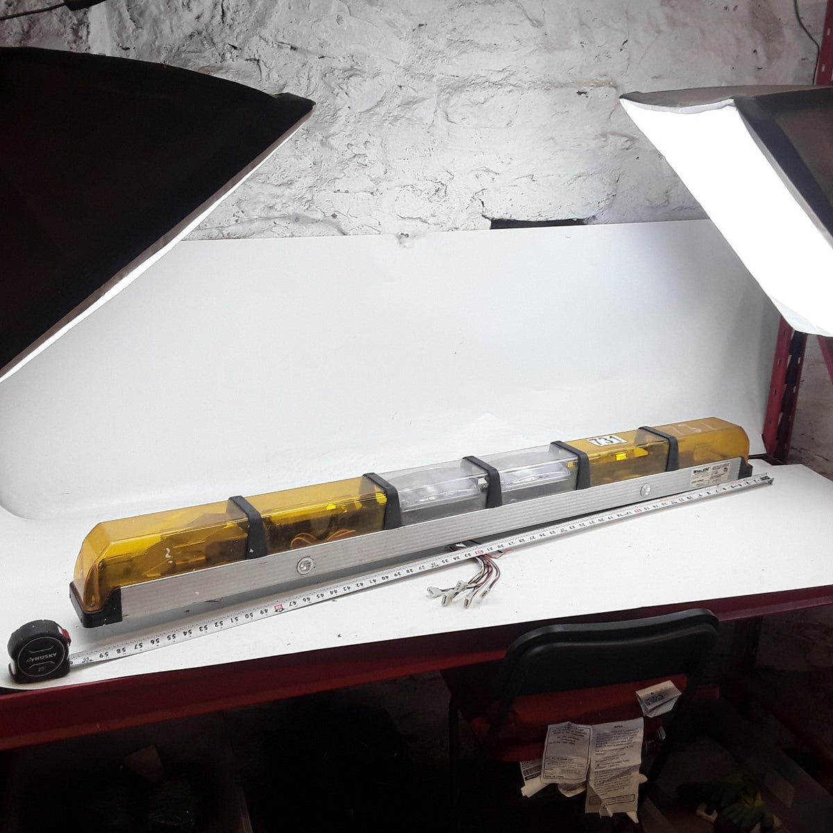 Whelen 45B60 4500 Plus Series Super-LED Emergency Light Bar 60"