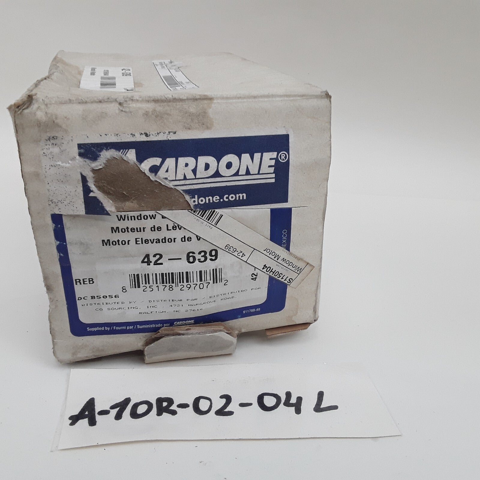 Cardone 42-639 Front Left Power Window Motor Reman For Jeep Commander 2007-2010