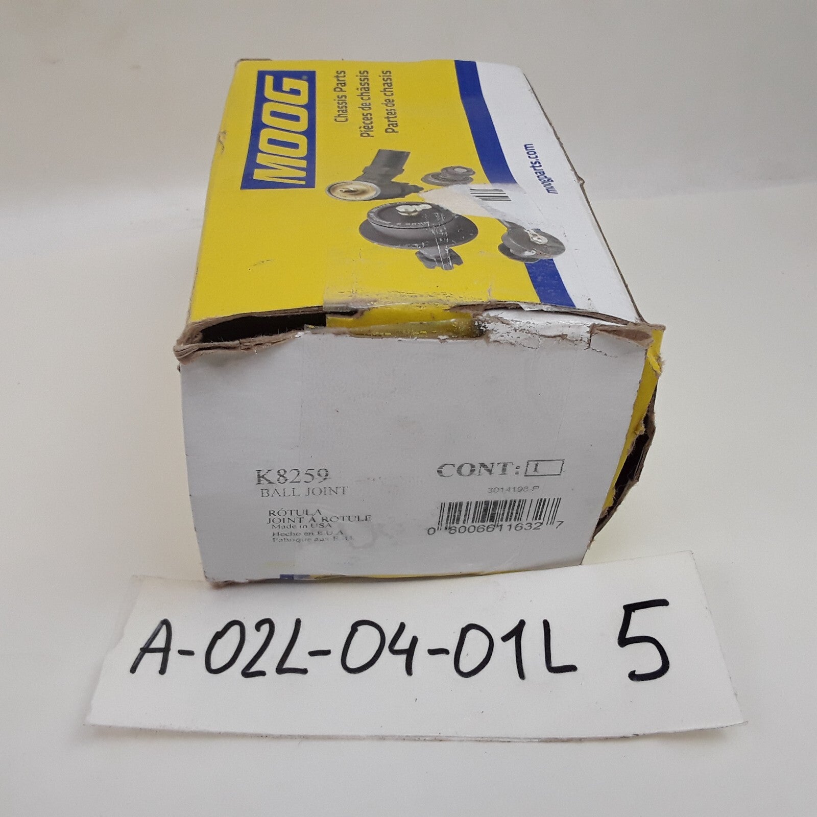 MOOG K8259 Front Lower Suspension Ball Joint Fits Lincoln Mercury Ford 1978-1994