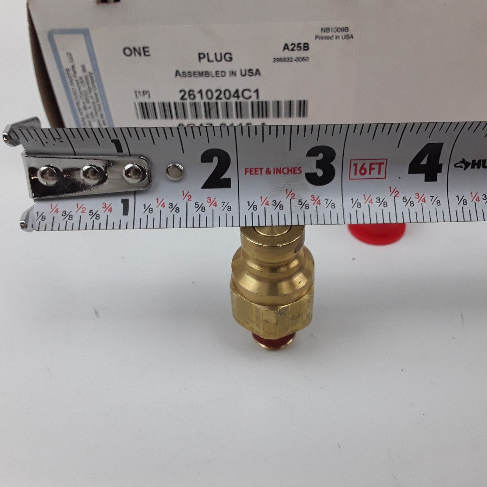 Engine Cylinder Quick Connect Radiator Drain Plug Fitting International Navistar