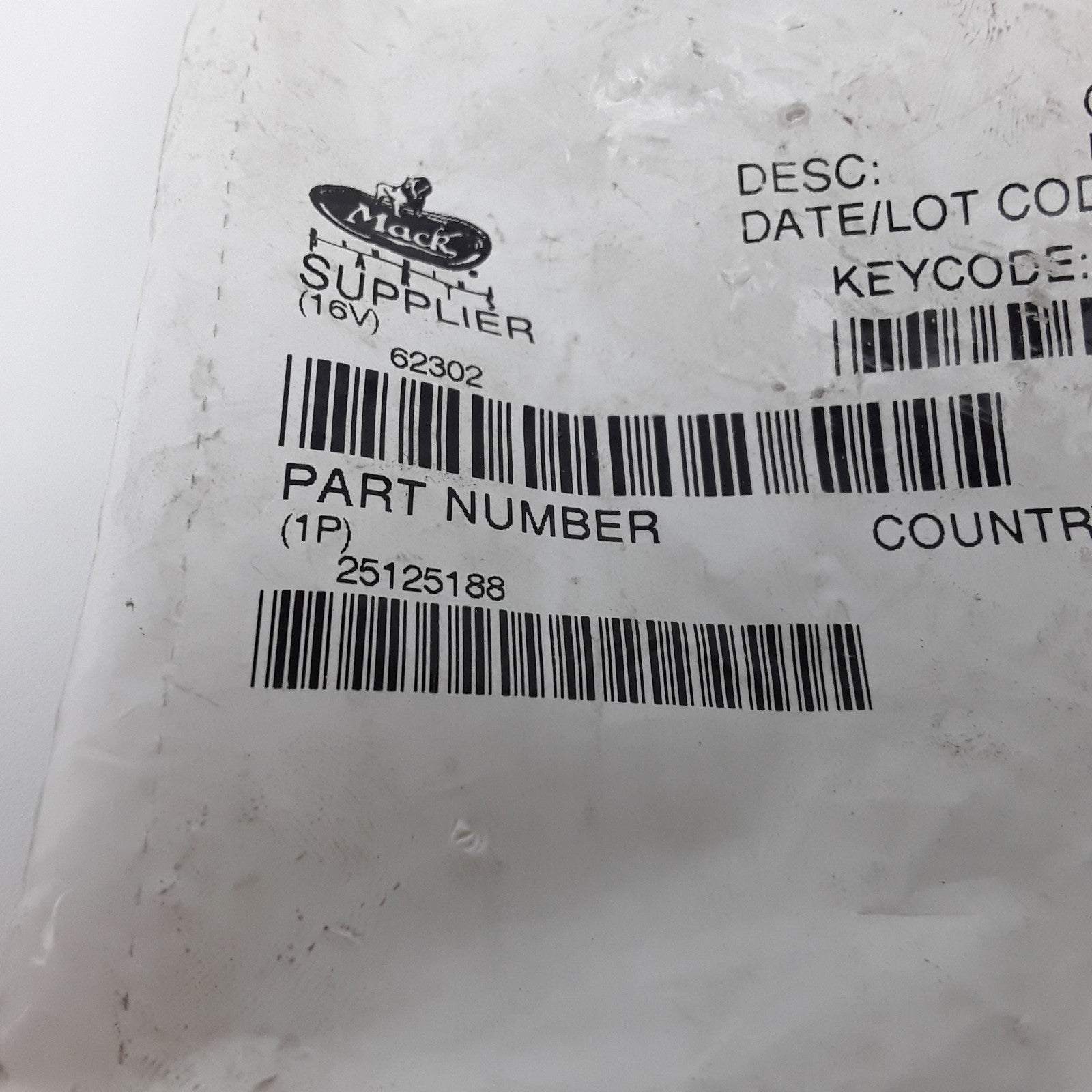 Complete Lock Cylinder Set For Volvo VNL VHD VT Mack Classic R-Series Models