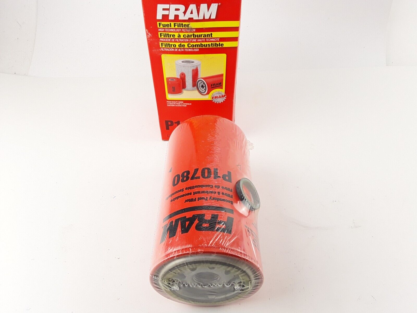Fram P10780 HD Spin-On Fuel Filter Fast Free Shipping - HotCarParts