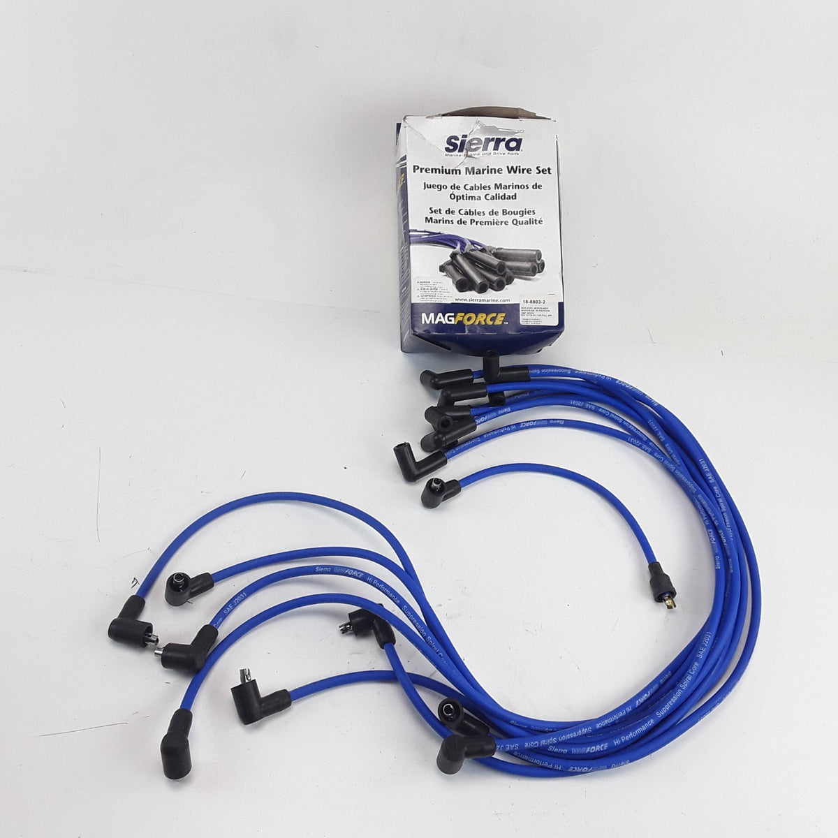 Sierra 18-8803-2 Spark Plug Wire Set Replaces 503752, 84-816761Q9, 84-816761A10