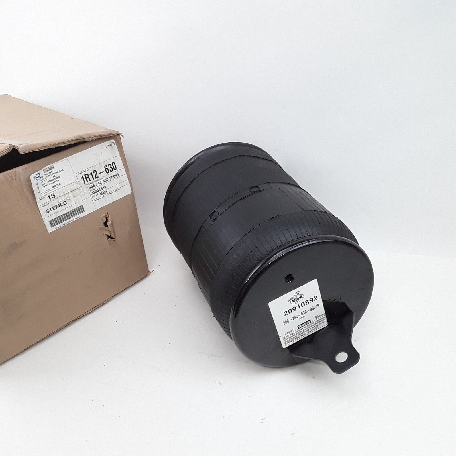 Mack Trucks 20910892 Heavy Duty Air Spring Compatible with Stemco 1R12-647