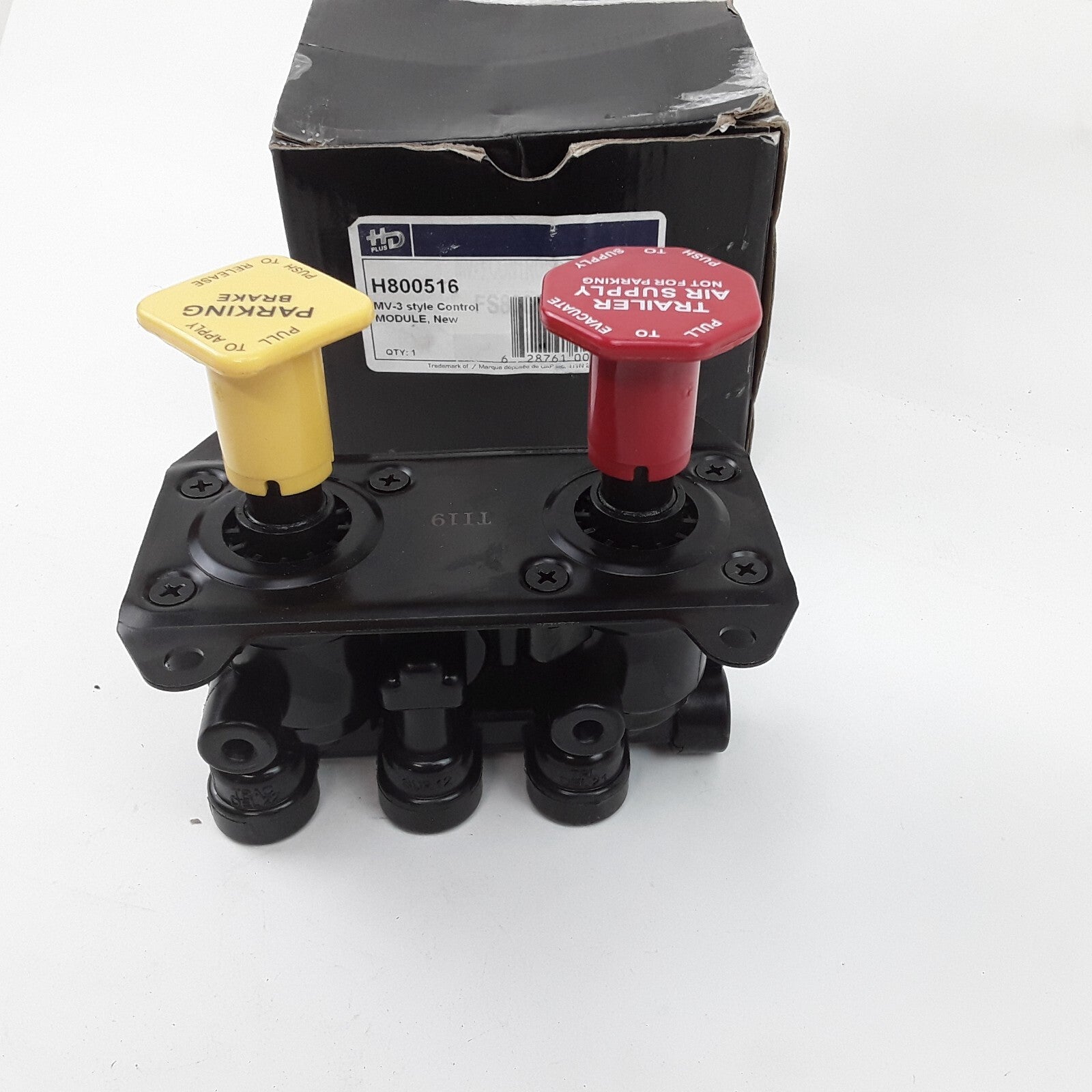 HD Plus Air Brake Control Valve Type I Plate Recessed MV-3 Style Control Module