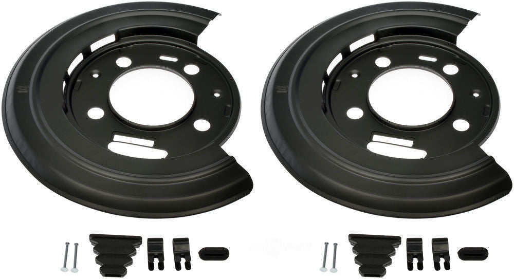 Kit Brake Backing Plate Dust Shield Fits Ford F-250 F-350 F-450 Super Duty 05-12