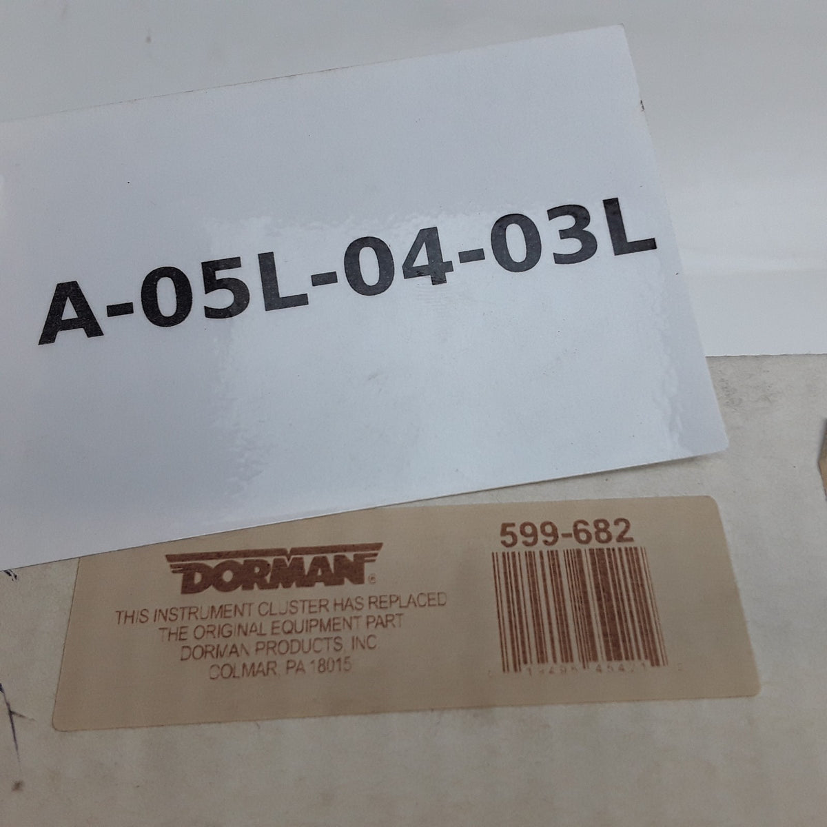 Dorman 599-682 Instrument Cluster Fits Mercury Grand Marquis 1998 1999 2000-2002